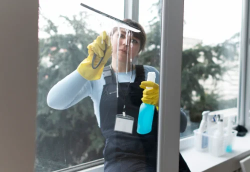 Nettoyage de vitres intérieures et extérieures à Plailly